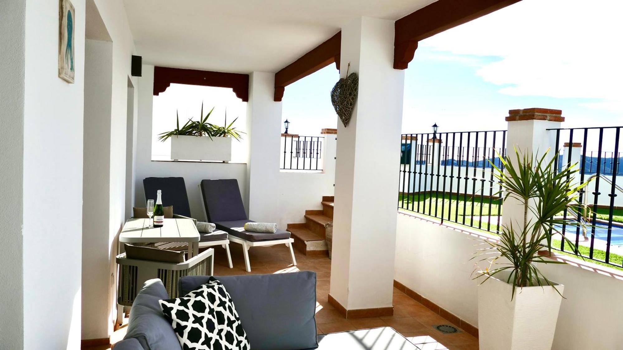 Casita Frigiliana - Stunning New Apartment With Views With Private Parking Space Exteriér fotografie