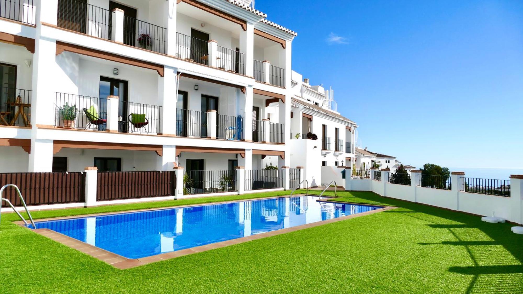 Casita Frigiliana - Stunning New Apartment With Views With Private Parking Space Exteriér fotografie