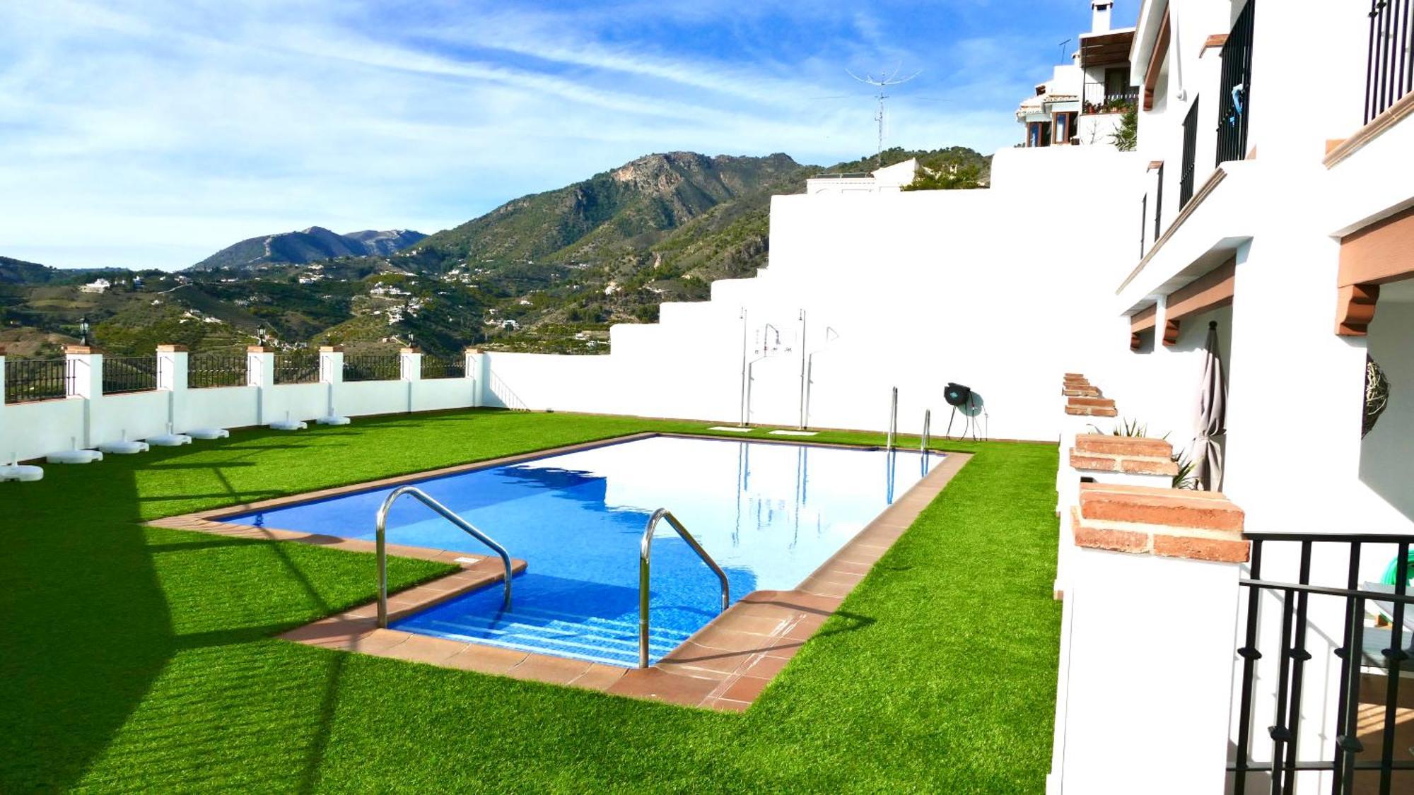 Casita Frigiliana - Stunning New Apartment With Views With Private Parking Space Exteriér fotografie