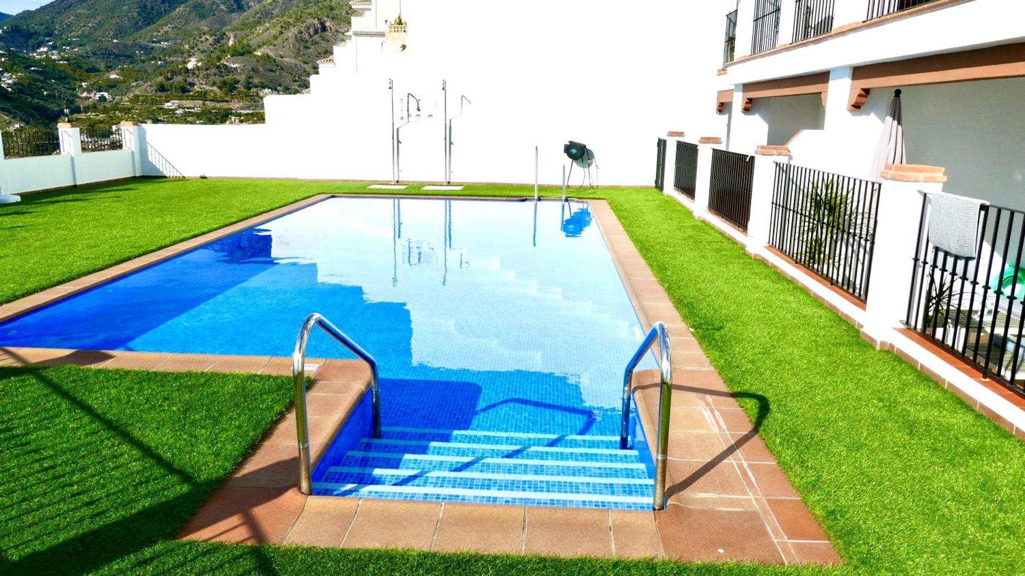 Casita Frigiliana - Stunning New Apartment With Views With Private Parking Space Exteriér fotografie